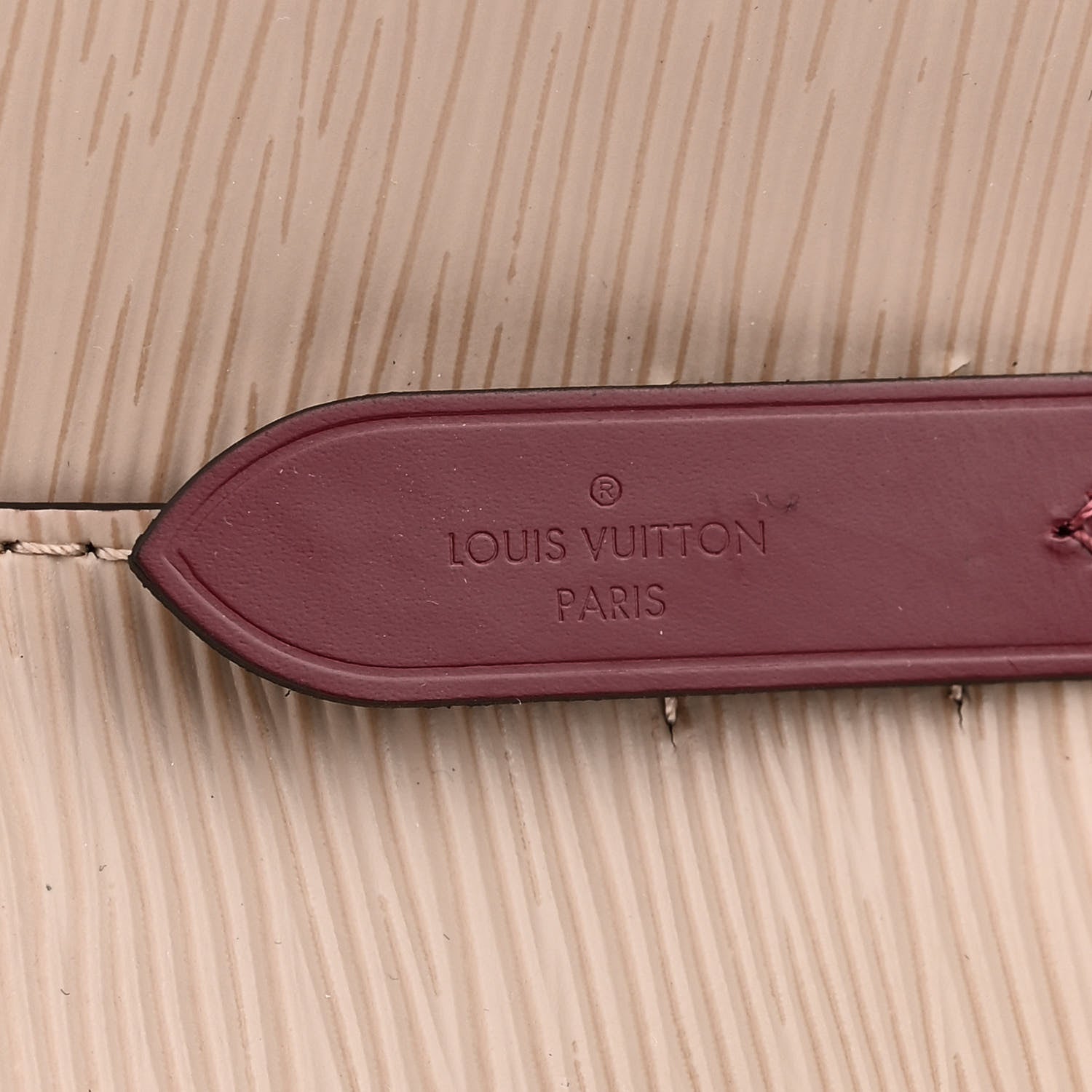 Louis Vuitton Epi Neonoe BB Galet Grenat 7 of 10