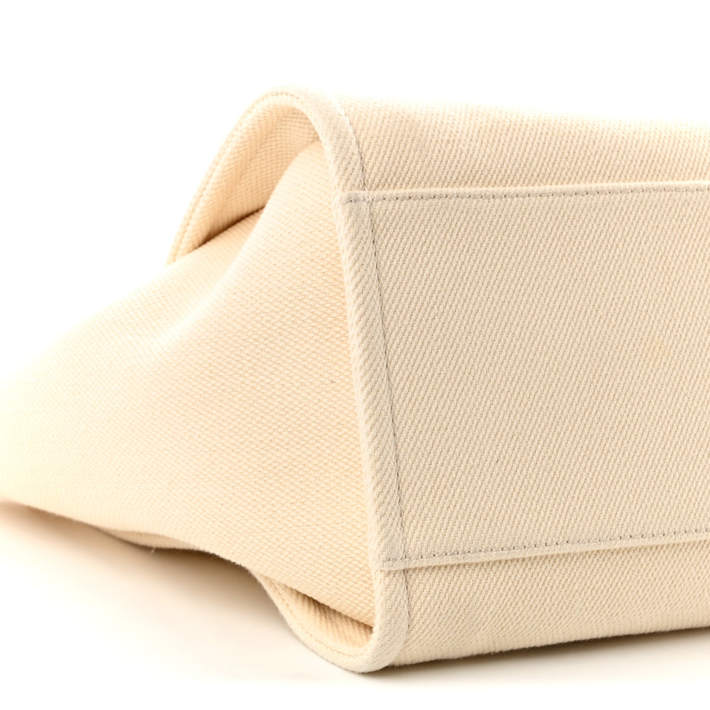 Canvas Pearl Medium Deauville Tote Ecru Beige