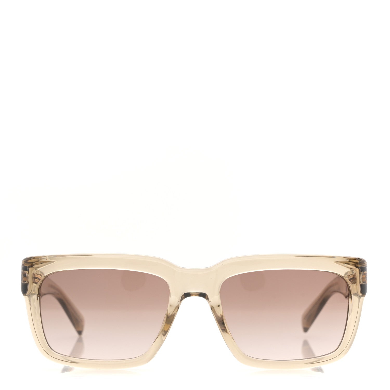 Saint Laurent Transparent Acetate Sunglasses SL 615 2 of 8
