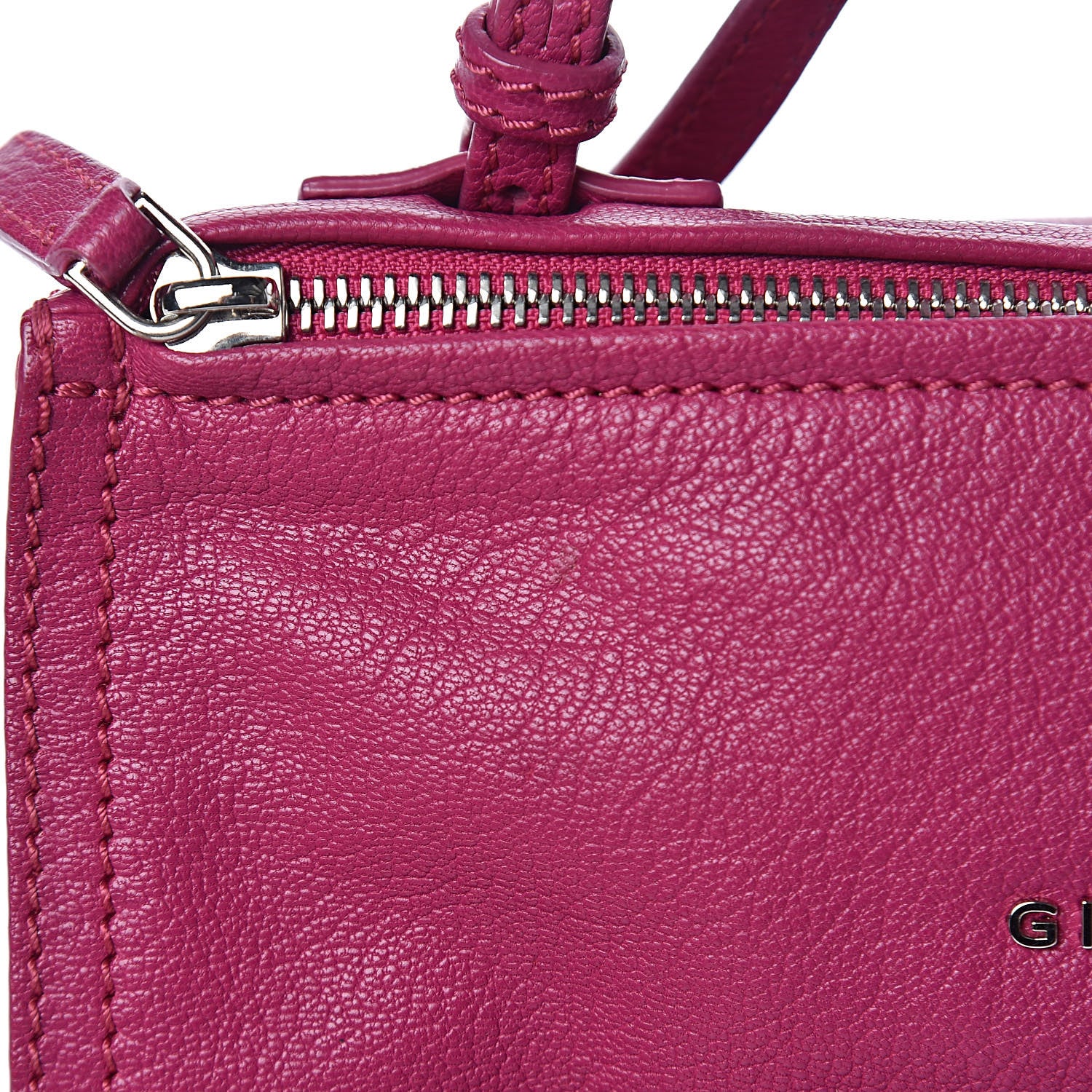 Givenchy Sugar Goatskin Mini Pandora Magenta 11 of 13