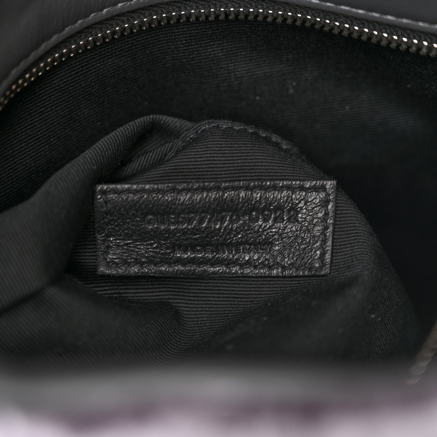 Saint Laurent Crushed Velvet Quilted Small Loulou Puffer Monogram Chain Satchel Cloud Grey 6 of 10