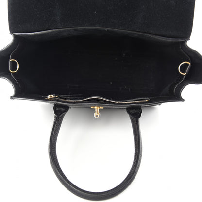 Mulberry Classic Grain Small New Bayswater Black 5 of 12