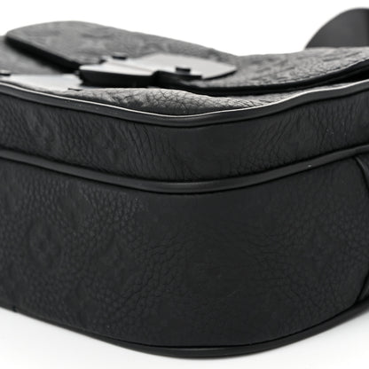 Louis Vuitton Taurillon Monogram S Lock Messenger Black 9 of 10