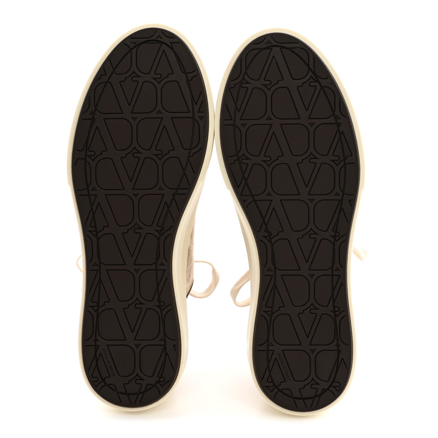 Canvas Iconographe Vlogo Sneakers 41 Beige