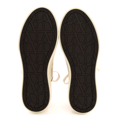 Valentino Garavani Canvas Iconographe Vlogo Sneakers 41 Beige 6 of 9