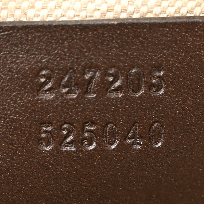 Gucci Monogram Vintage Web Medium Boston Dark Brown 7 of 16