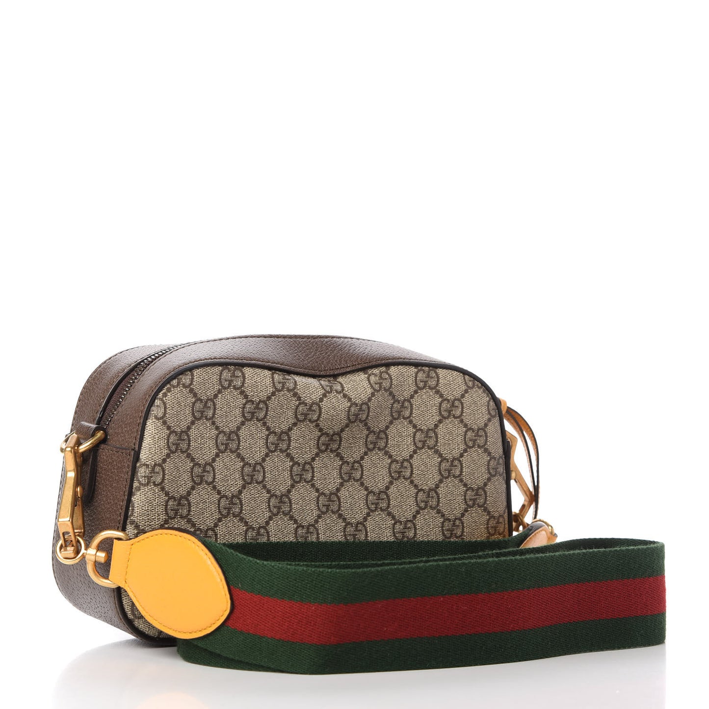 GG Supreme Monogram Web Neo Vintage Shoulder Bag Beige New Acero Crop
