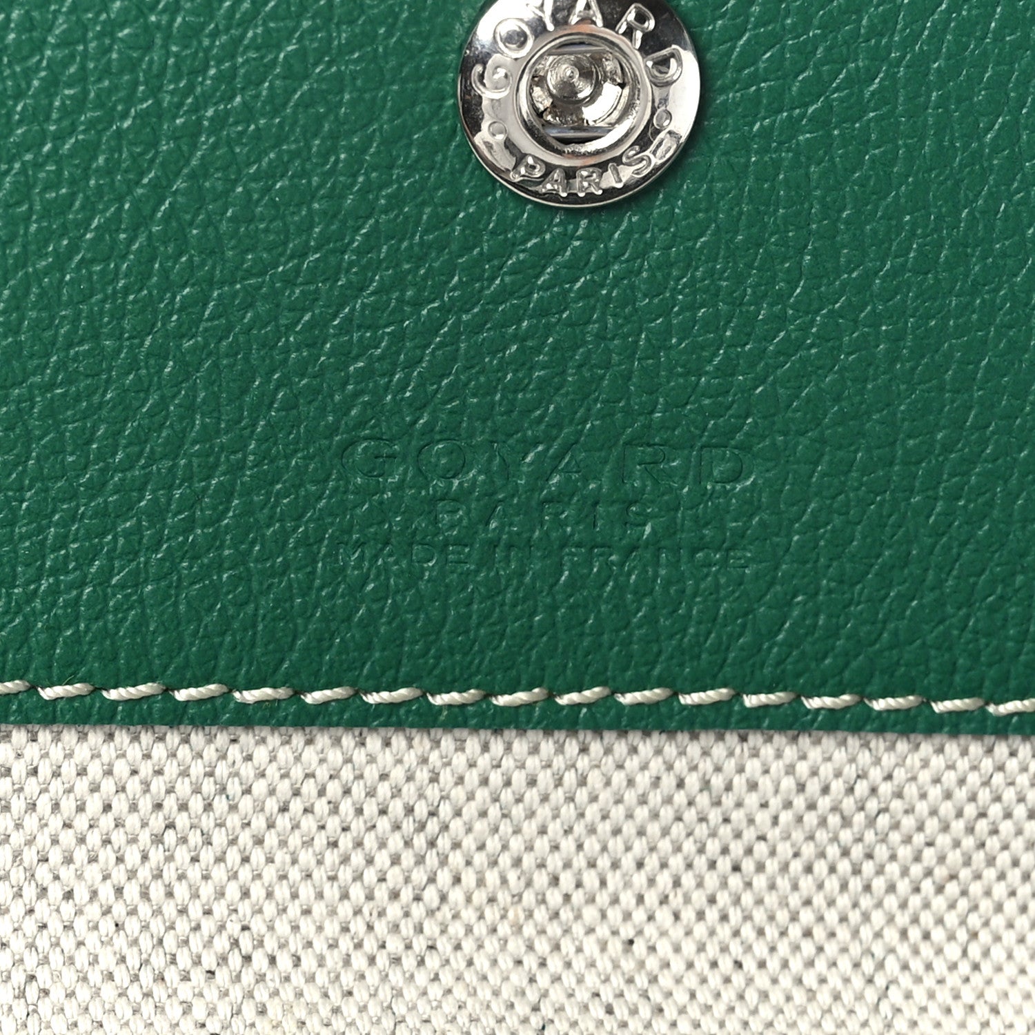 Goyard Goyardine Saint Louis PM Green 8 of 10