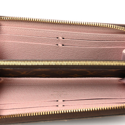 Louis Vuitton Monogram Clemence Wallet Rose Ballerine 5 of 8