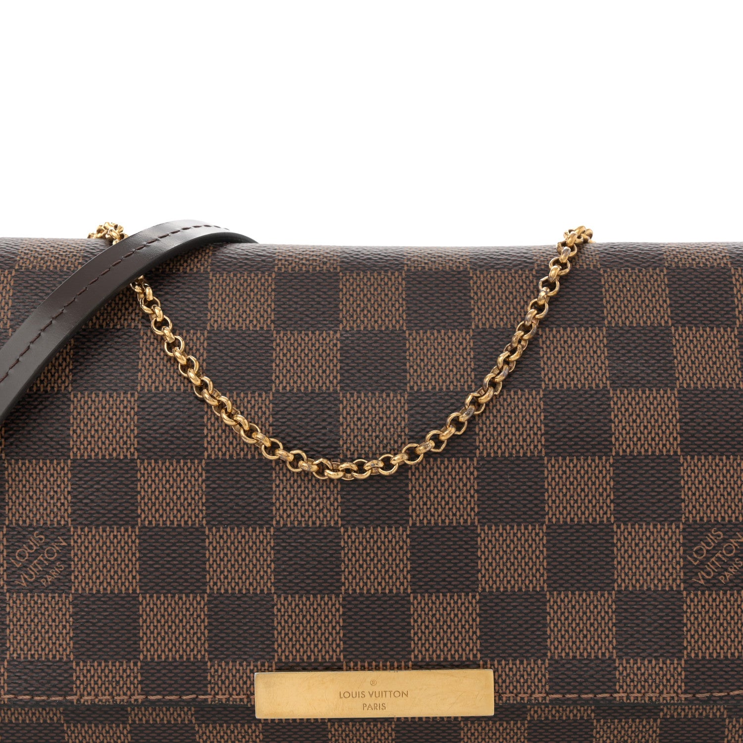 Louis Vuitton Damier Ebene Favorite MM 8 of 12