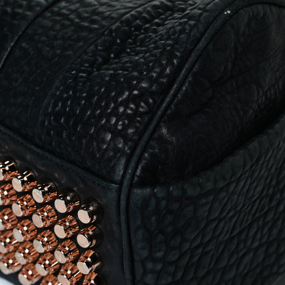 Alexander Wang Pebbled Lambskin Rocco Black Rose Gold Hardware 10 of 12