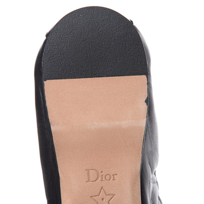 Christian Dior Lambskin Baby-D Ballet Flats 40 Black 10 of 11