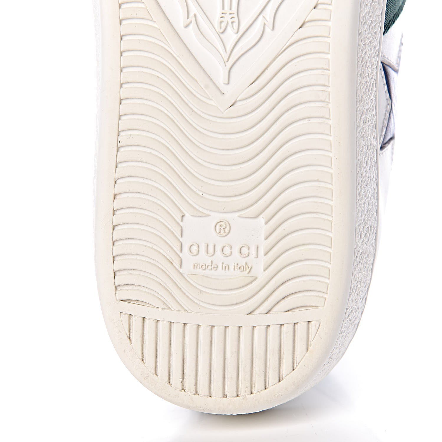 Gucci Calfskin Ayers Web Star Embroidered Mens Ace Sneakers 8.5 White Multi 7 of 11