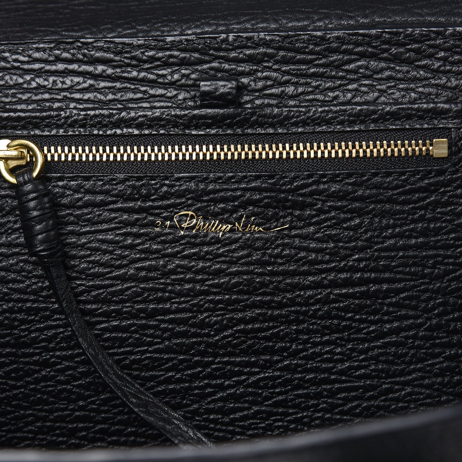 3.1 Phillip Lim 3.1 Textured Calfskin Mini Pashli Satchel Black 6 of 10