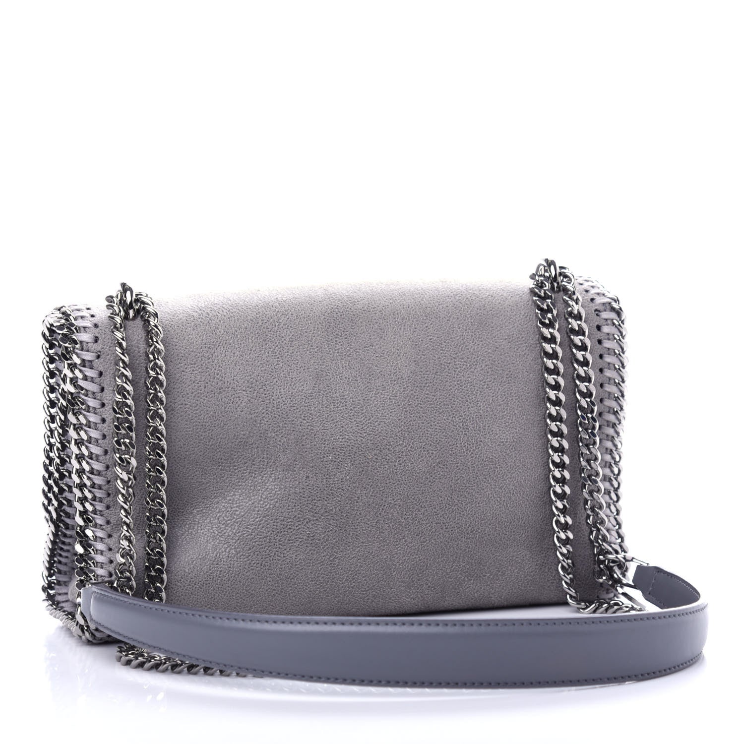 Stella McCartney Shaggy Deer Falabella Messenger Grey 3 of 10