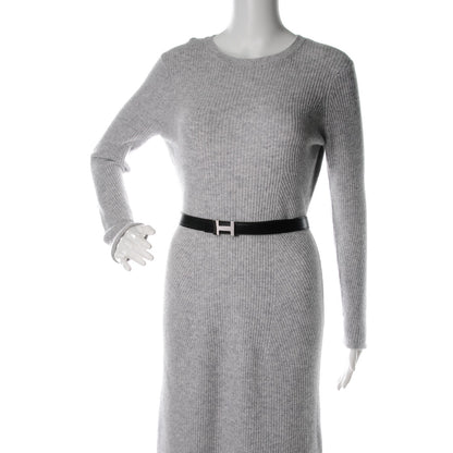 Hermes Box Togo 24mm Constance H Belt 75 Black Blue Jean 2 of 6