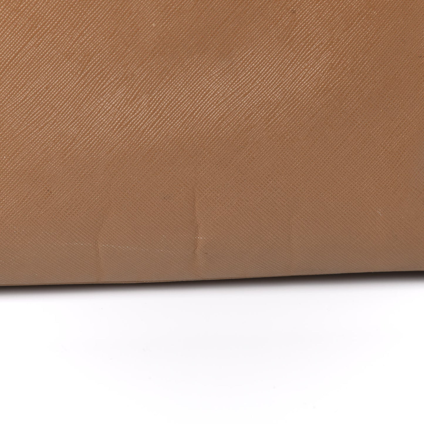 Saffiano Large Galleria Double Zip Tote Caramel
