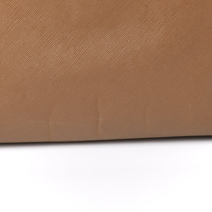 Prada Saffiano Large Galleria Double Zip Tote Caramel 20 of 20