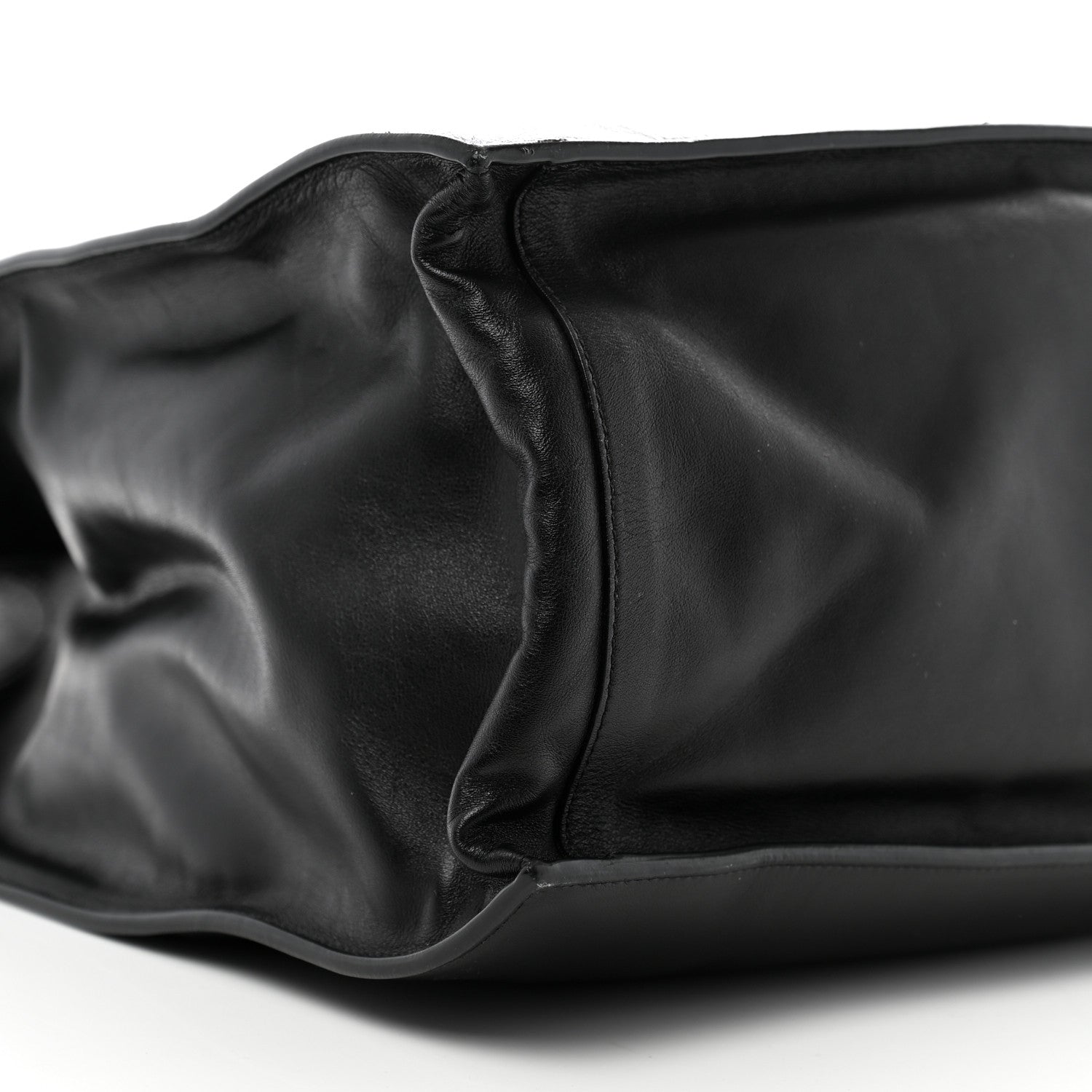 Saint Laurent Vitello Rive Gauche Large Tote Black 9 of 11