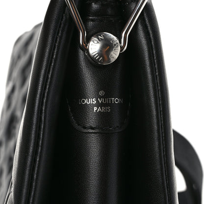 Louis Vuitton Lambskin Embossed Monogram Coussin PM Black 10 of 10