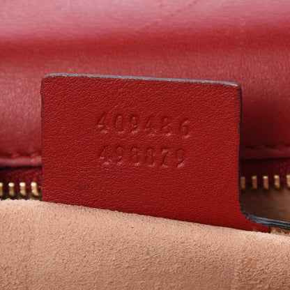 Gucci GG Supreme Monogram Blooms Medium Padlock Shoulder Bag Beige Blue Navy Hibiscus Red 8 of 9
