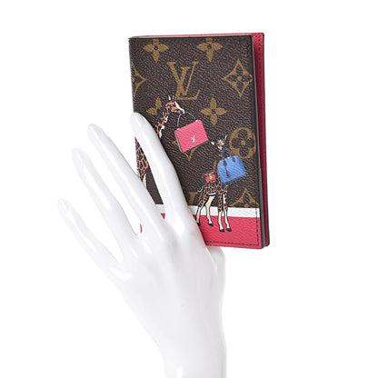 Louis Vuitton Monogram 2017 Christmas Animation Passport Cover 2 of 7
