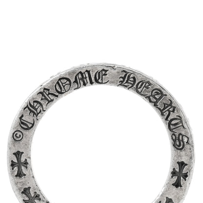 Chrome Hearts Sterling Silver Cross CH Forever Spacer Ring 49 5 4 of 5