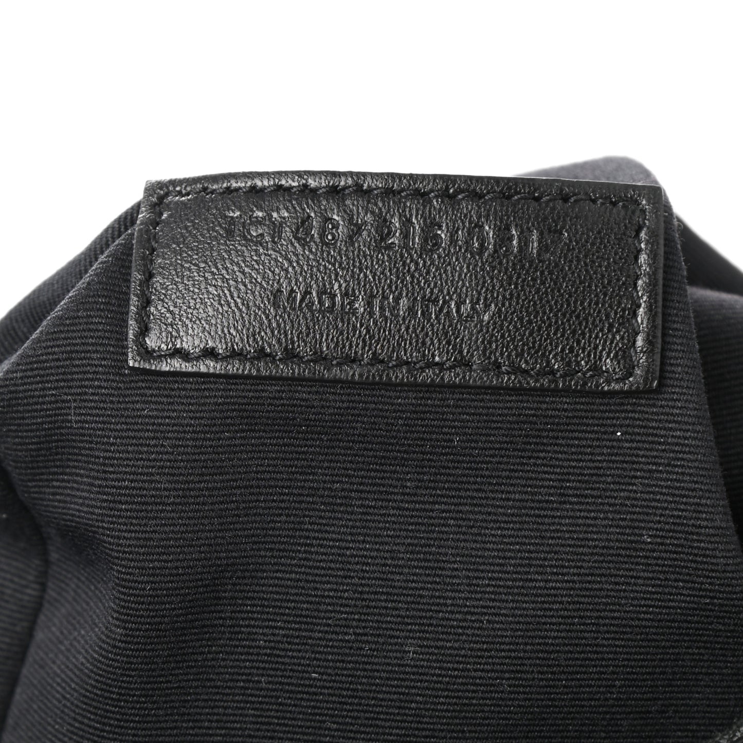 Calfskin Y Quilted Monogram Large Loulou Chain Satchel Black