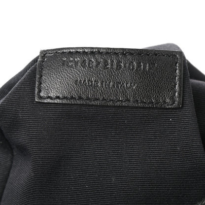 Saint Laurent Calfskin Y Quilted Monogram Large Loulou Chain Satchel Black 8 of 13