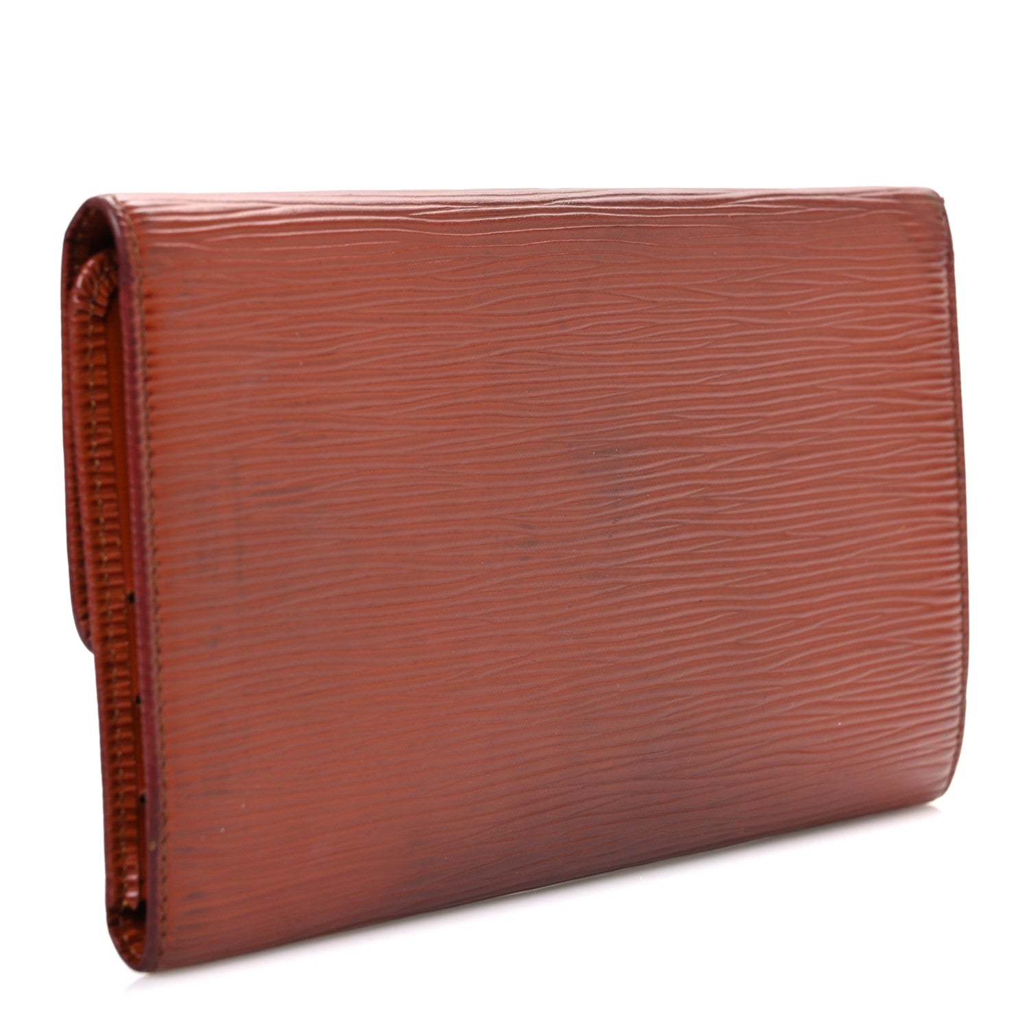Louis Vuitton Epi Porte Tresor International Wallet Kenyan Fawn 3 of 8