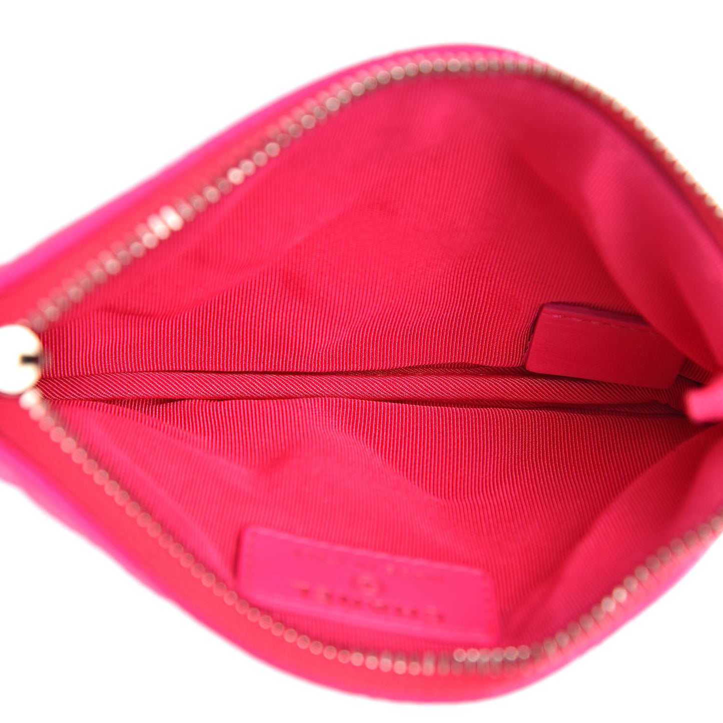 Goatskin Quilted Small Reissue Cosmetic Case Pink