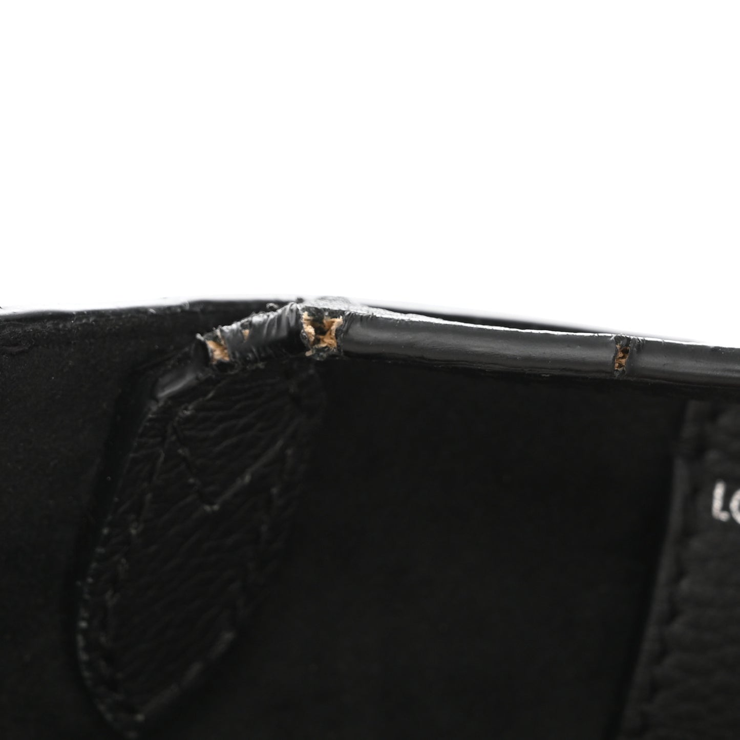 Calfskin Lockme Cabas Black
