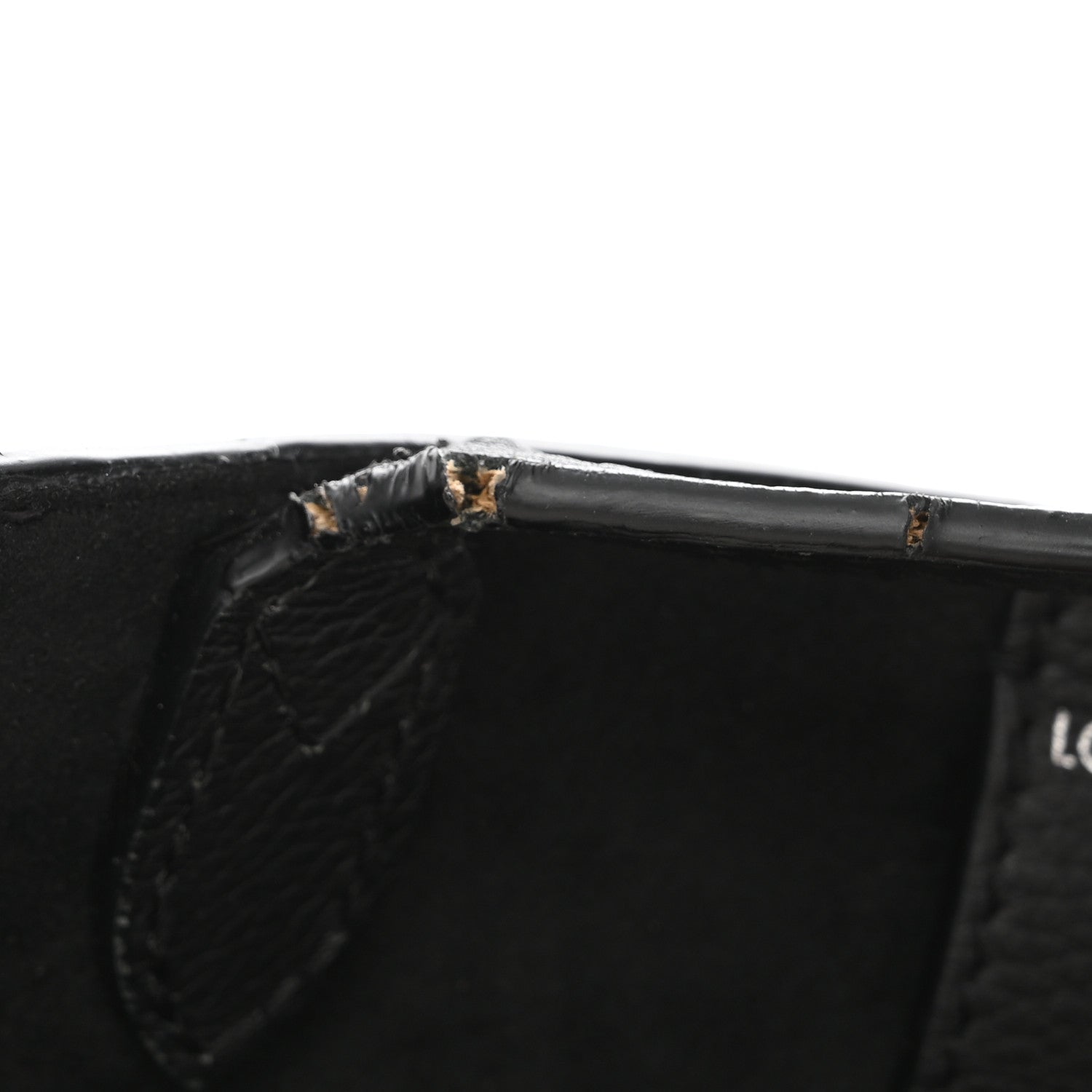Louis Vuitton Calfskin Lockme Cabas Black 18 of 19