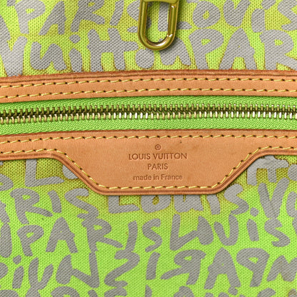 Louis Vuitton Monogram Graffiti Neverfull GM Green 6 of 8