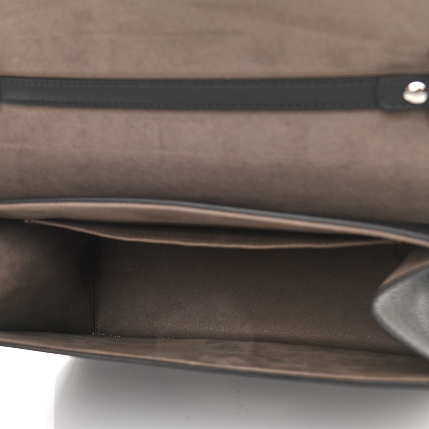 Fendi Vitello Century Opaco F is Fendi Kan I Shoulder Bag Black 5 of 11