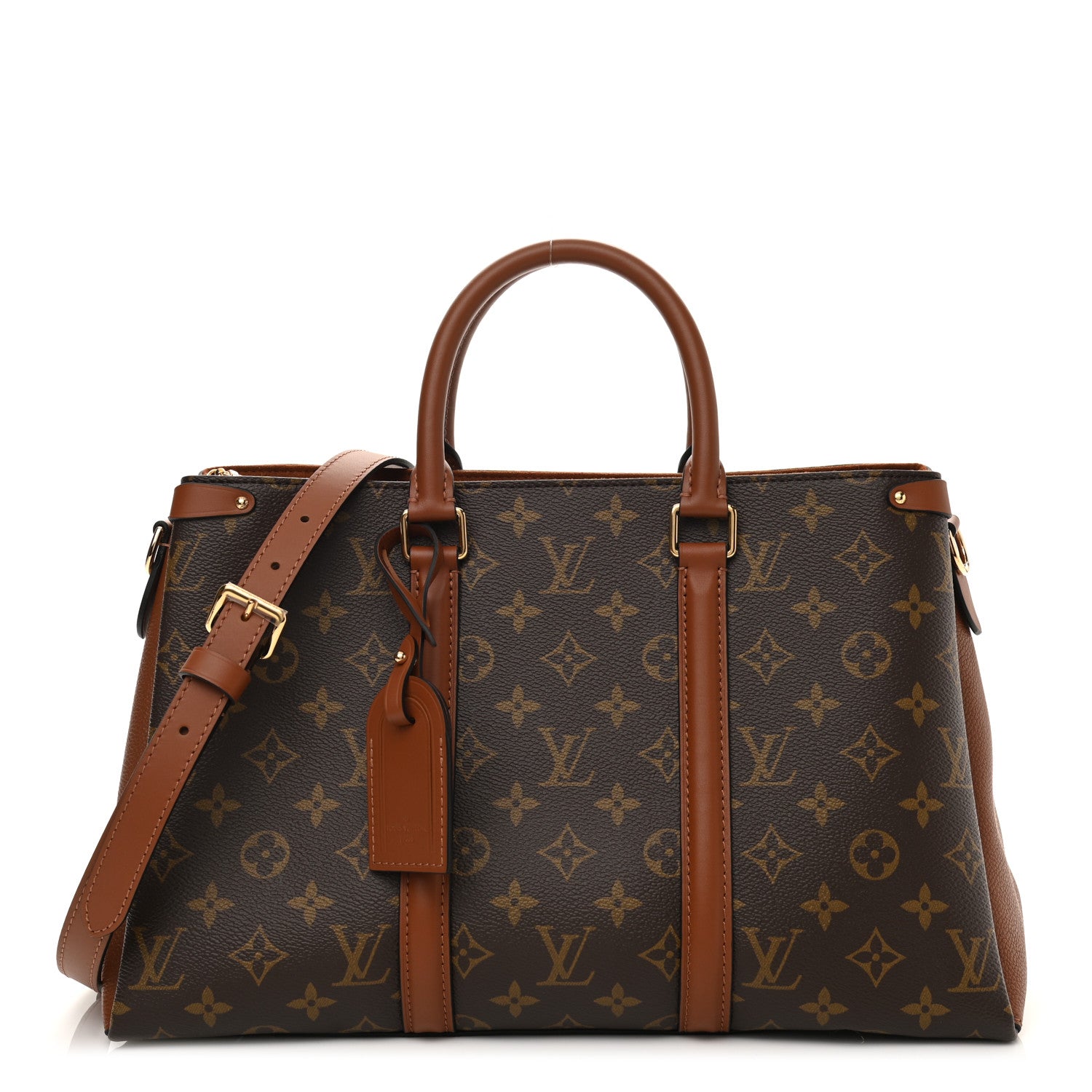 Louis Vuitton Monogram Soufflot MM Caramel 1 of 9