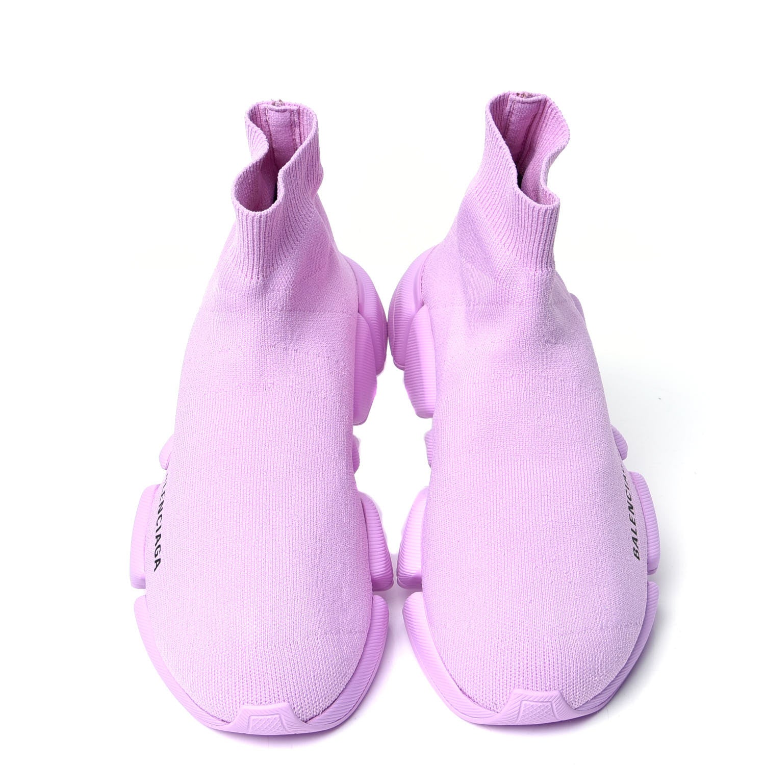 Balenciaga Technical 3D Recycled Knit Womens Speed 2.0 Sneakers 37 Monocolor Light Pink 7 of 7