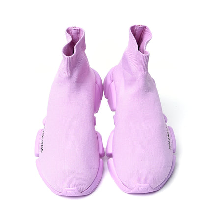 Balenciaga Technical 3D Recycled Knit Womens Speed 2.0 Sneakers 37 Monocolor Light Pink 7 of 7