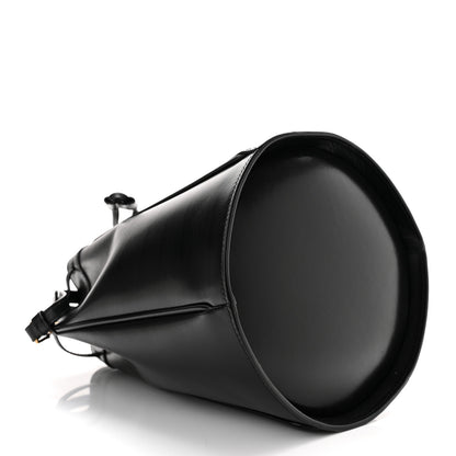 Saint Laurent Smooth Calfskin Medium Talitha Bucket Bag Black 4 of 9