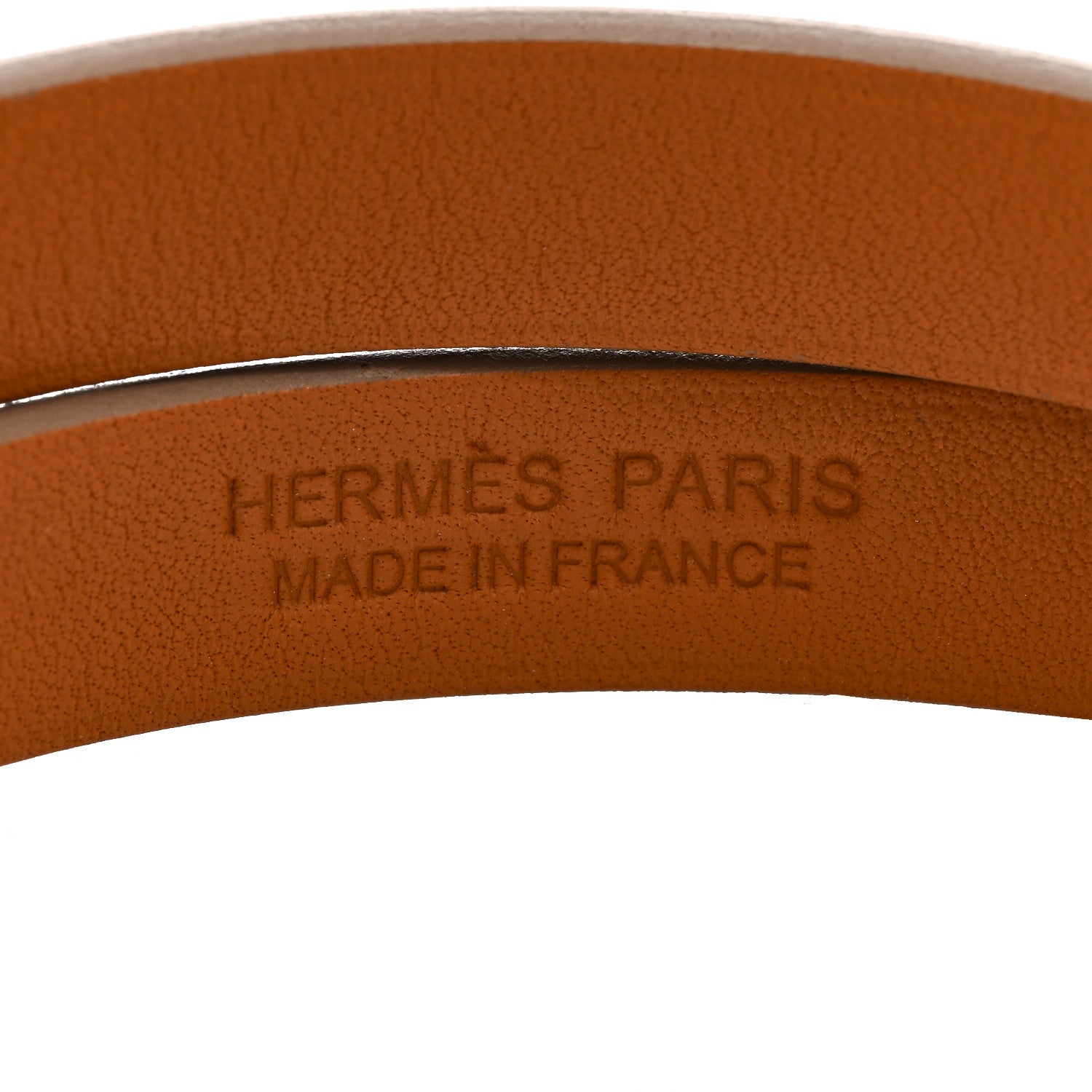 Hermes Swift Kelly Double Tour Bracelet Mauve Pale 4 of 7