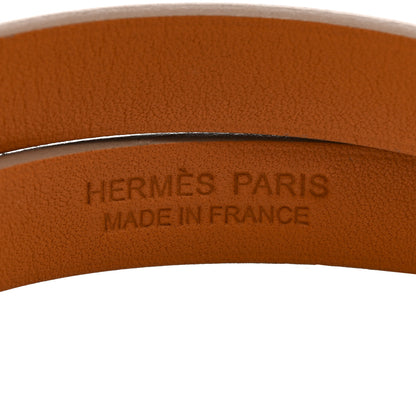 Hermes Swift Kelly Double Tour Bracelet Mauve Pale 4 of 7