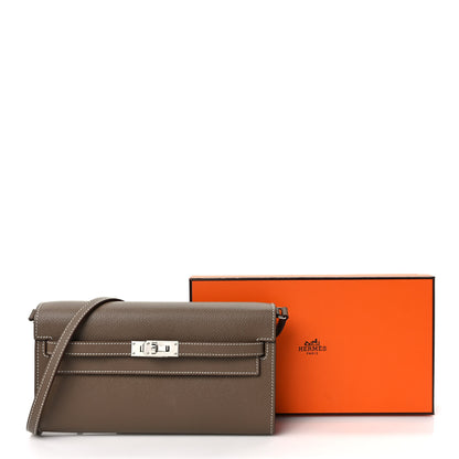 Hermes Epsom Kelly Wallet To Go Etoupe 9 of 9