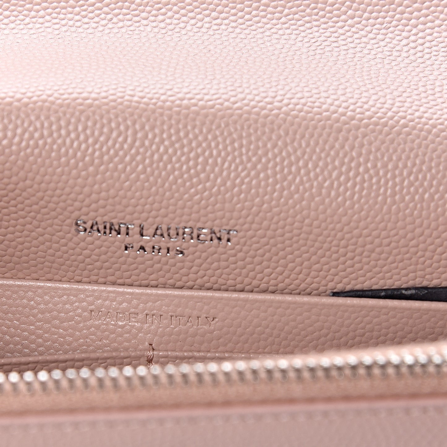 Grain De Poudre Classic Monogram Kate Tassel Chain Wallet Pale Pink