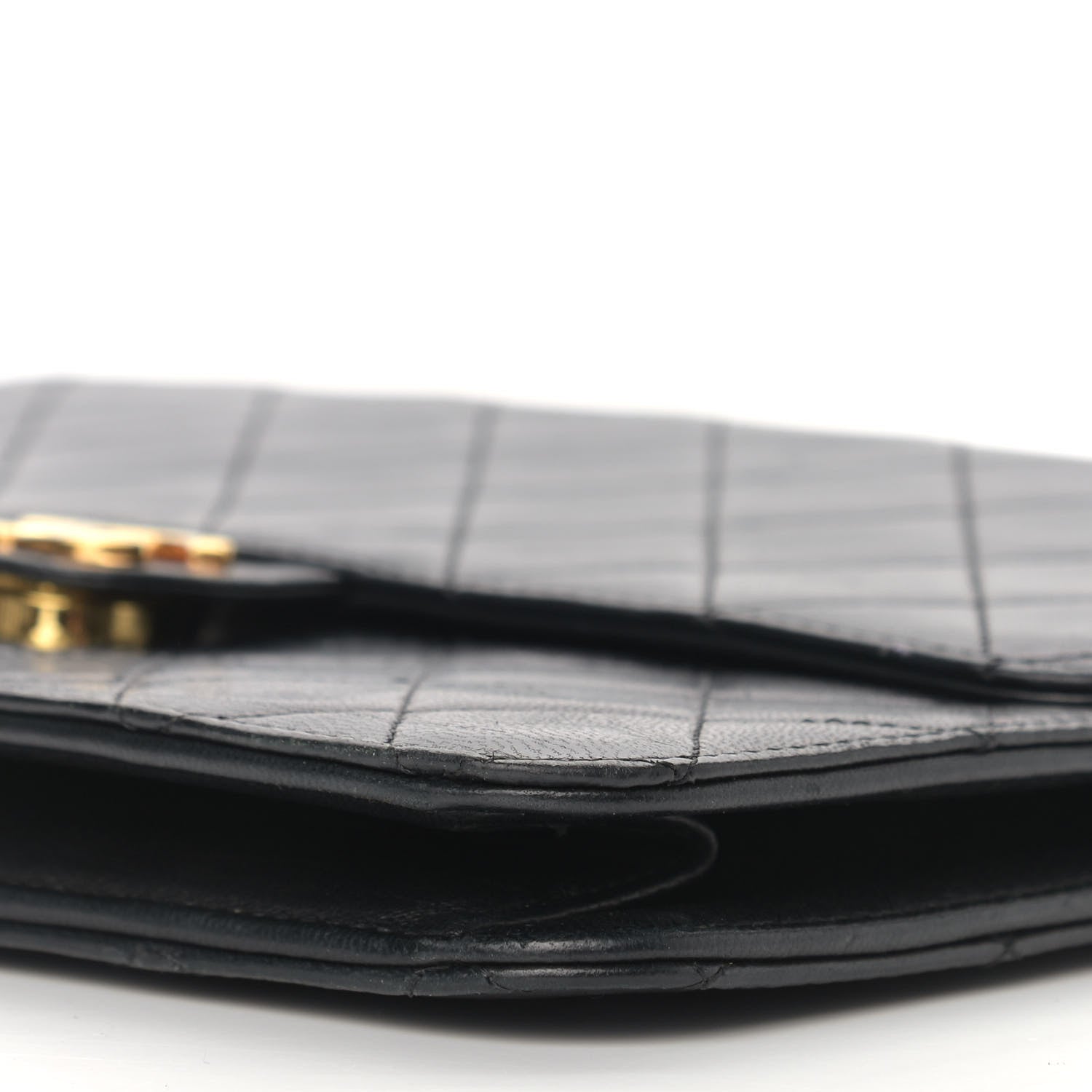 Chanel Lambskin Quilted Small Single Flap Black 8 of 12