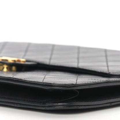 Chanel Lambskin Quilted Small Single Flap Black 8 of 12