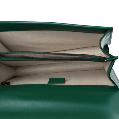 Gucci Azalea Calfskin Enamel Small Dionysus Shoulder Bag New Shamarock Emerald Off White 5 of 10