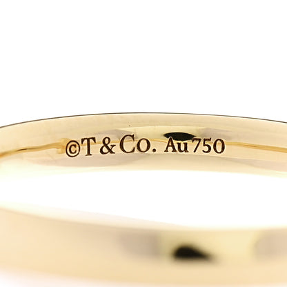 Tiffany 18K Yellow Gold T T1 Ring 54 7 4 of 5