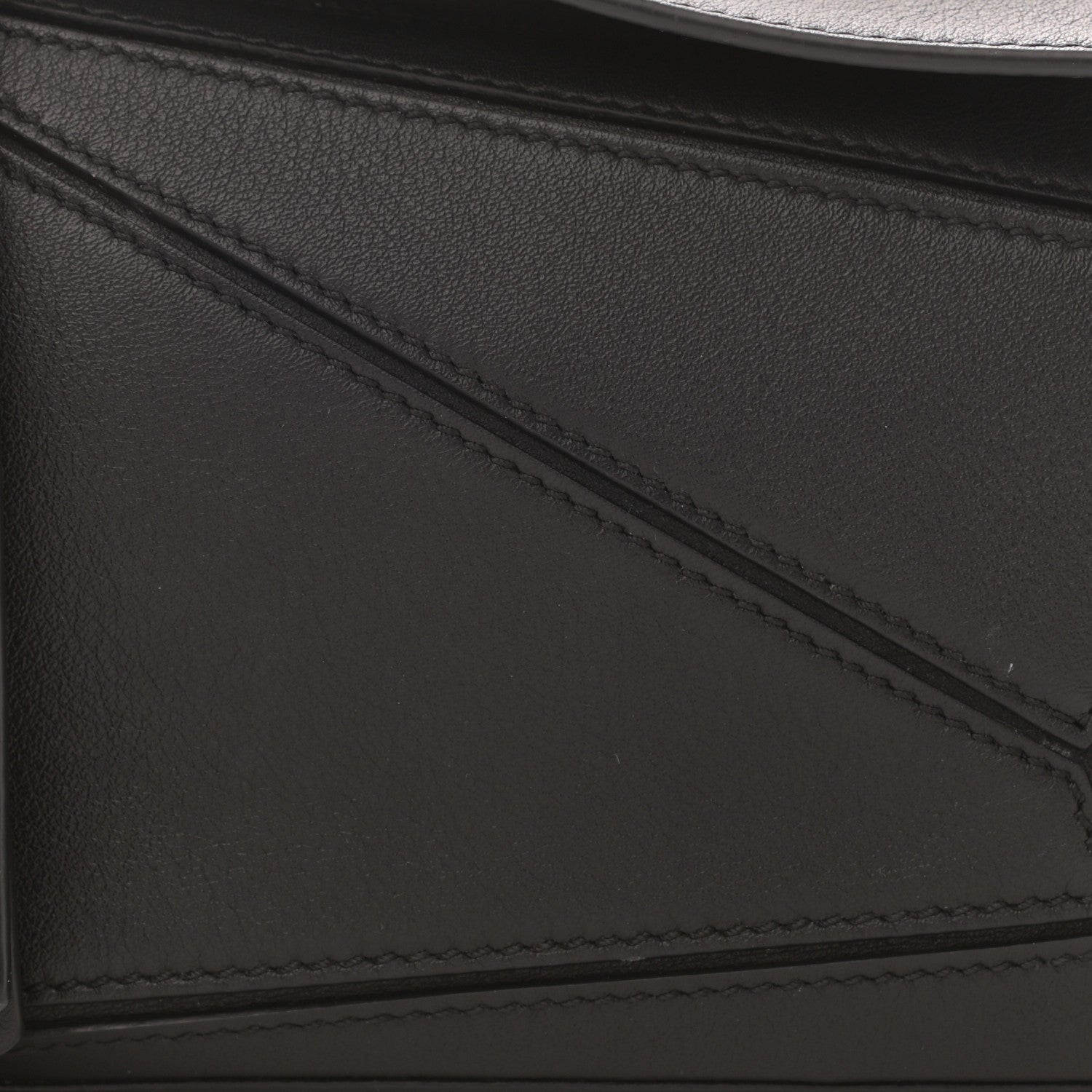 Loewe Calfskin Mini Puzzle Bag Black 7 of 7