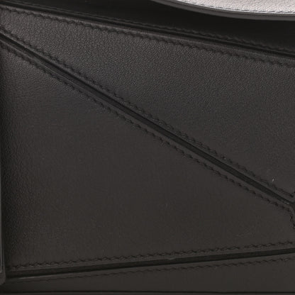 Loewe Calfskin Mini Puzzle Bag Black 7 of 7