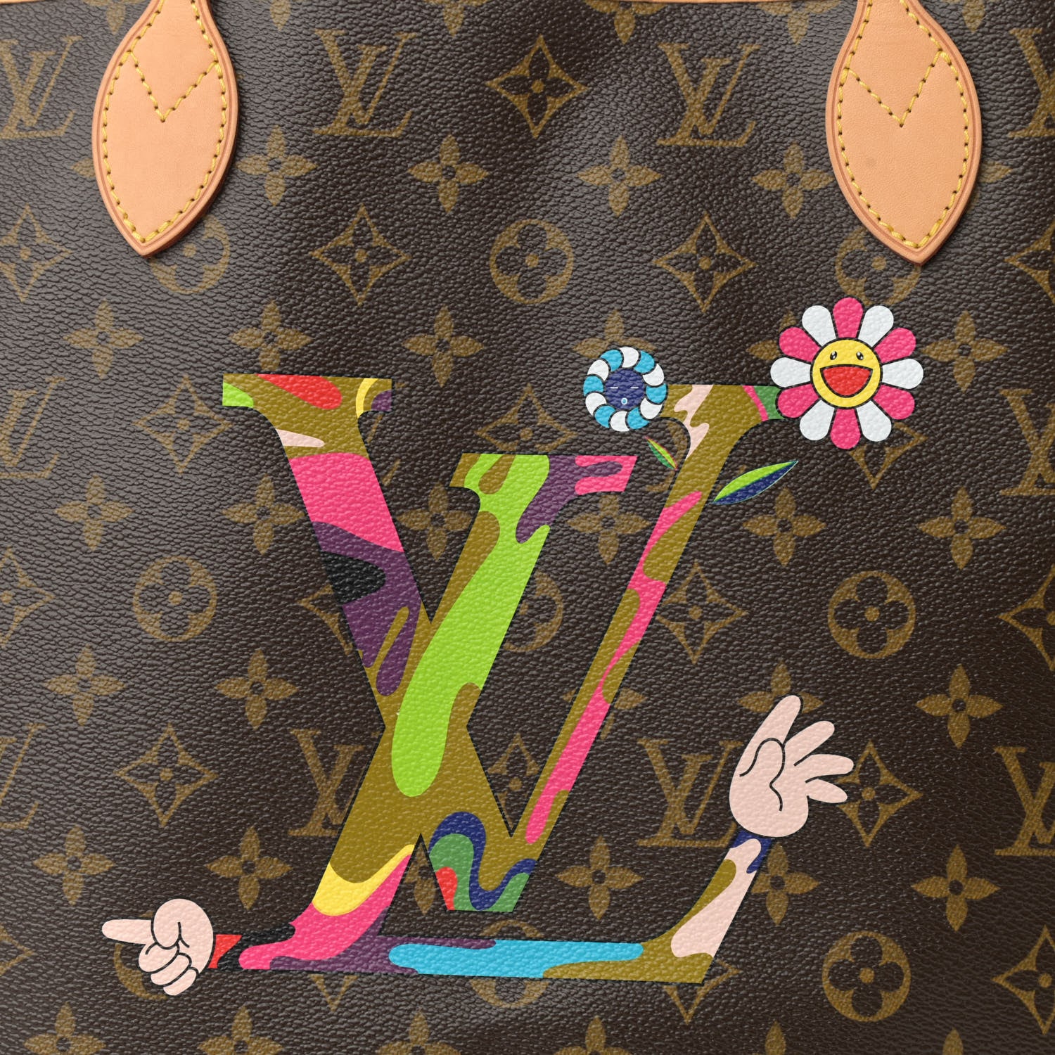 Louis Vuitton Monogram MOCA Neverfull MM 8 of 11